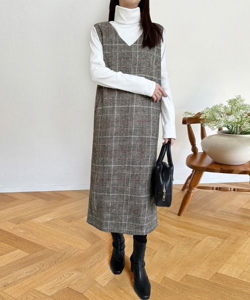ジャンパースカート チェックジャンパースカート | ブランド登録なし | 08