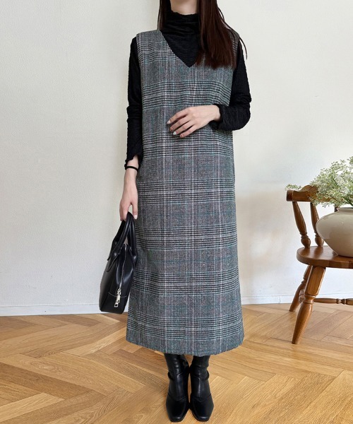 ジャンパースカート チェックジャンパースカート | ブランド登録なし | 17