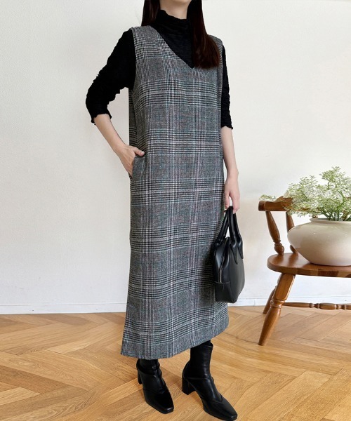 ジャンパースカート チェックジャンパースカート : ZOZOTOWN Yahoo!店