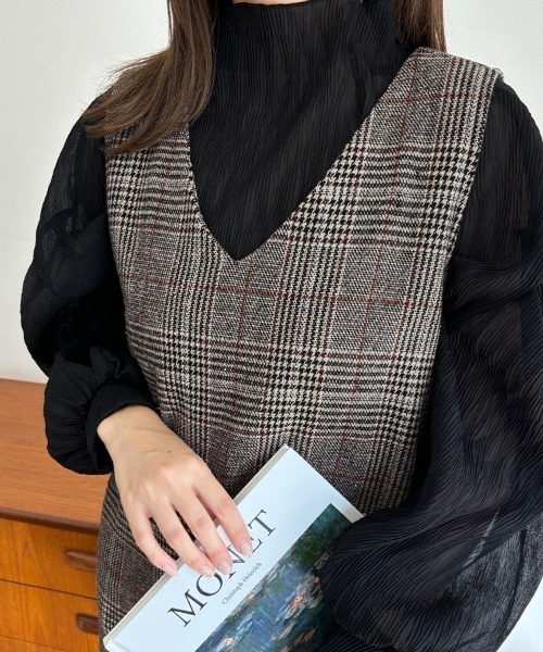 ジャンパースカート チェックジャンパースカート | ブランド登録なし | 12