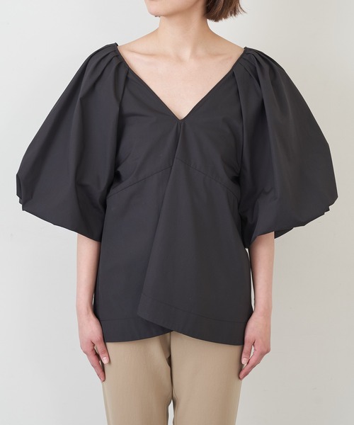 「GALLARDAGALANTE」 半袖ブラウス FREE イエロー レディース_画像2