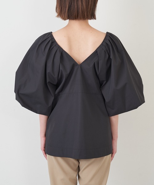 「GALLARDAGALANTE」 半袖ブラウス FREE イエロー レディース_画像4