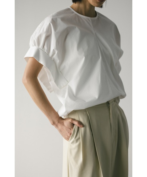 「STYLEMIXER」 半袖ブラウス FREE サックスブルー レディース_画像2