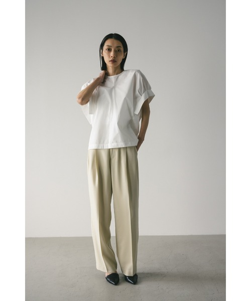 「STYLEMIXER」 半袖ブラウス FREE サックスブルー レディース_画像5