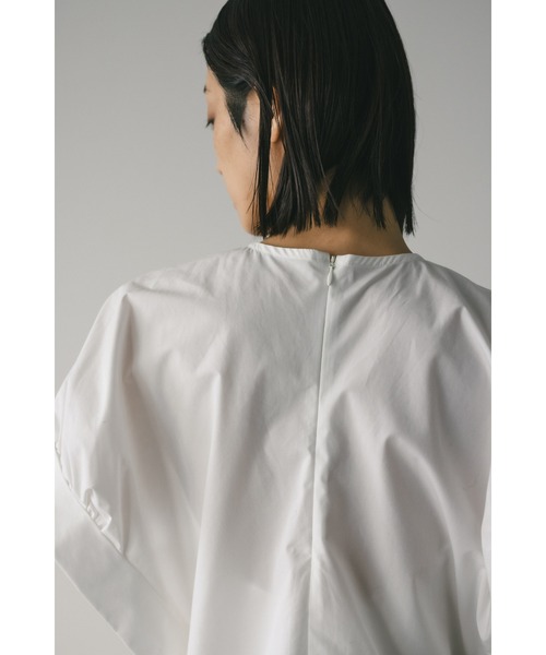 「STYLEMIXER」 半袖ブラウス FREE サックスブルー レディース_画像9