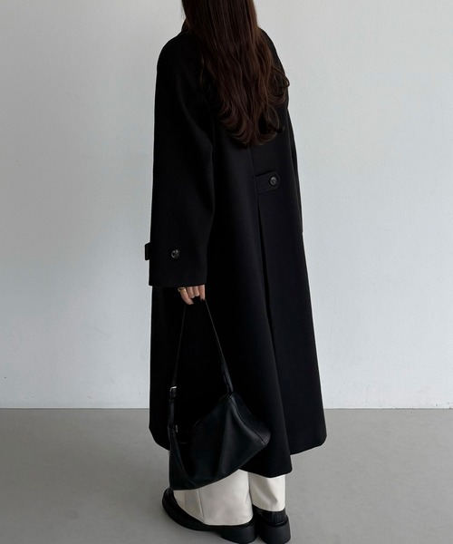 callautia（カラウティア） ステンカラーコート コート 2wayカラー