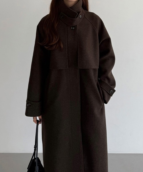年末大幅SALE❣️KAPITAL ロングコート callautia（カラウティア） ステンカラーコート コート 2wayカラー