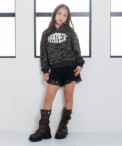 algy（アルジー） パーカー コンパクトフーディー キッズ 子供服