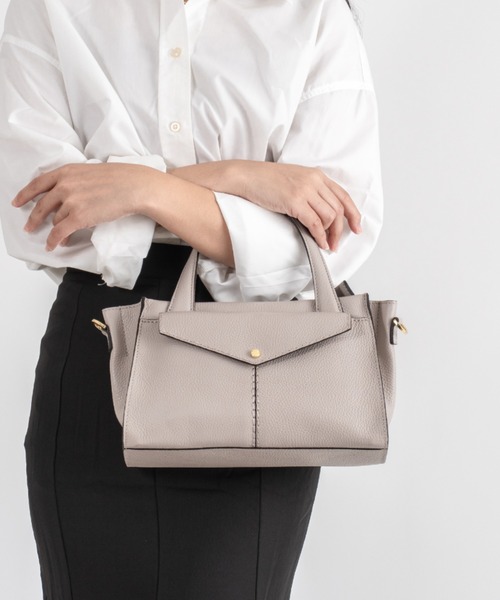 ハンドバッグ 「LORISTELLA/ロリステッラ」2WAY レザー トートバッグ
