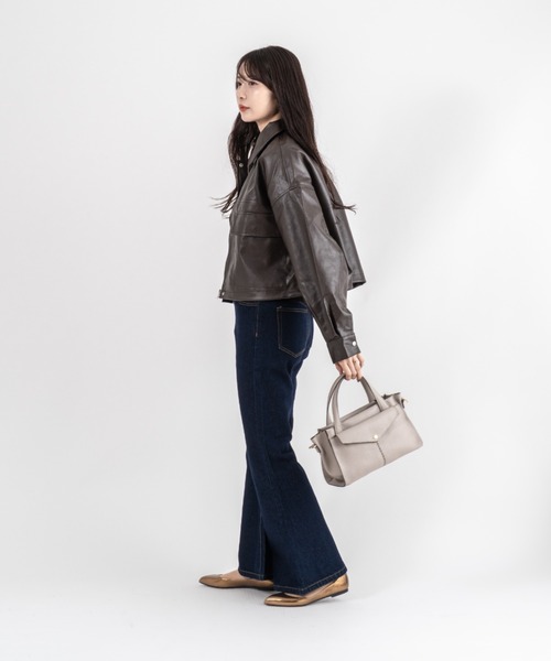 ハンドバッグ 「LORISTELLA/ロリステッラ」2WAY レザー トートバッグ