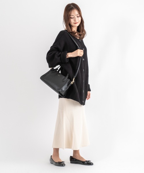美品！新品未使用！LORISTELLYショルダーハンドバック ハンドバッグ レディース 2way 牛革 ブランド LORISTELLA イタリア