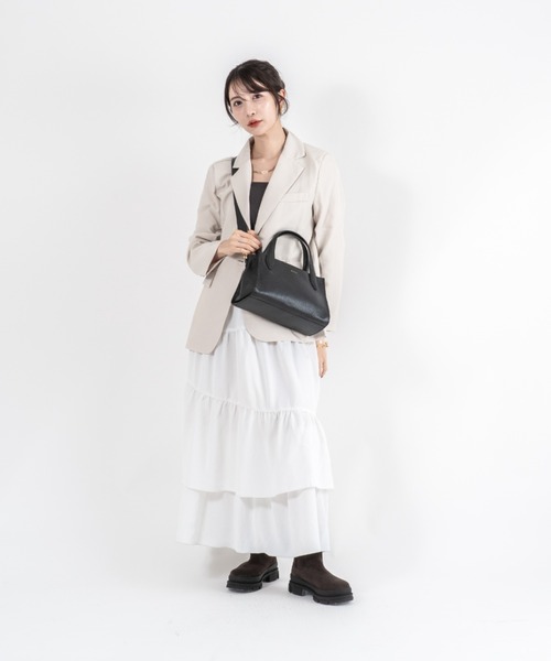 ハンドバッグ 「LORISTELLA/ロリステッラ」2WAY レザー トートバッグ