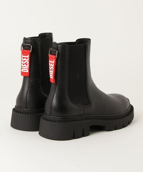 【値引き中！】DIESELブラックブーツ 値引き中！】DIESELブラックブーツ DIESEL】メンズ シューズ｜ブーツ