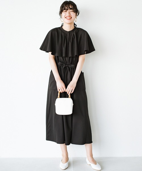 「haco!」 ノースリーブワンピース SMALL ベージュ レディース_画像2