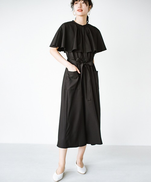 「haco!」 ノースリーブワンピース SMALL ベージュ レディース_画像7