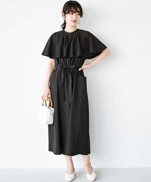 「haco!」 ノースリーブワンピース SMALL ベージュ レディース_画像9