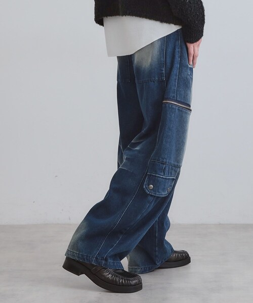 tk.TAKEO KIKUCHI（ティーケータケオキクチ） パンツ ヴィンテージ