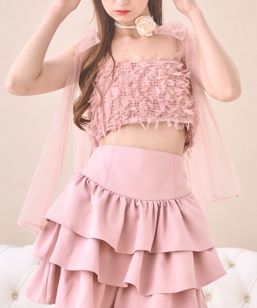 Lovilyn キャミソール FREE スモークピンク レディース : ZOZOTOWN