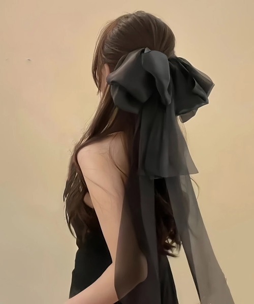 ARCHIVER ヘアクリップ 「Bz」リボン ヘアクリップ(BDS) : ZOZOTOWN