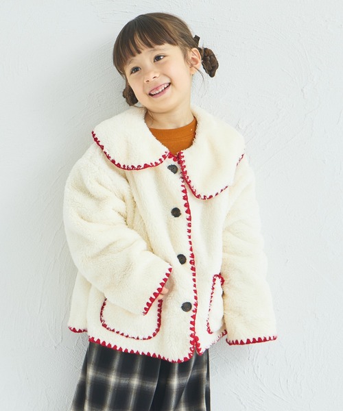 pairmanon（ペアマノン） コート アウター 「ましゅまろボア」洗える