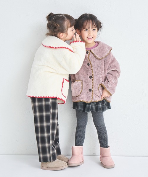 pairmanon（ペアマノン） コート アウター 「ましゅまろボア」洗える