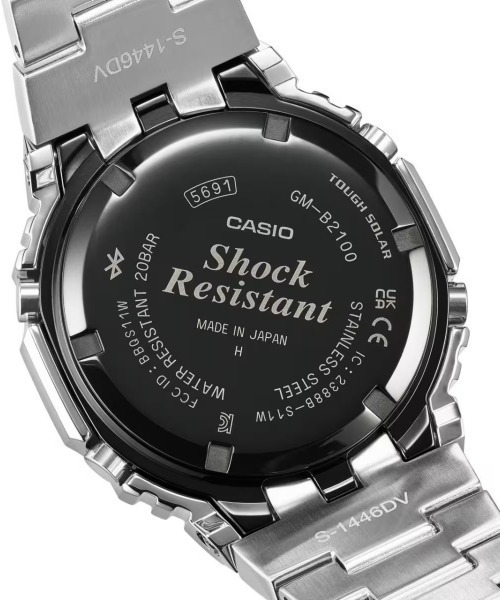 腕時計 G-SHOCK/ジーショック 腕時計 FULL METAL GM-B2100BT-1AJF メンズ レディースの画像