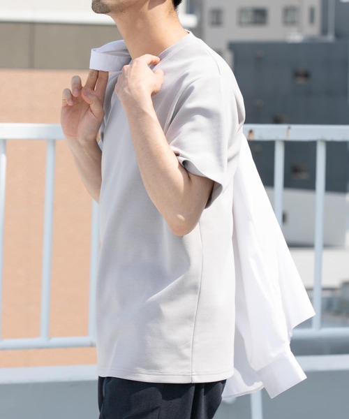 「URBAN RESEARCH ROSSO MEN」 半袖Tシャツ LARGE ブルー メンズ_画像3