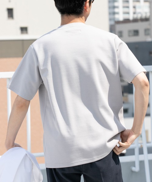 「URBAN RESEARCH ROSSO MEN」 半袖Tシャツ LARGE ブルー メンズ_画像4