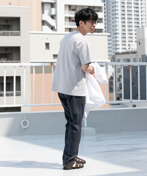「URBAN RESEARCH ROSSO MEN」 半袖Tシャツ LARGE ブルー メンズ_画像7