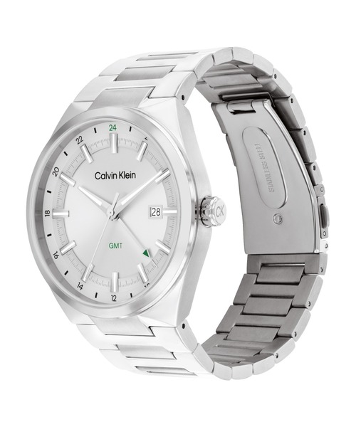 腕時計 「Calvin Klein」 カルバンクライン DISTINGUISH GMT ウォッチ メンズの画像