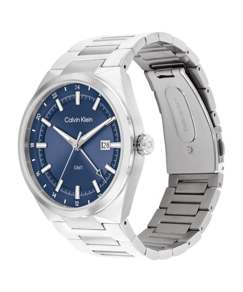 腕時計 「Calvin Klein」 カルバンクライン DISTINGUISH GMT ウォッチ メンズの画像