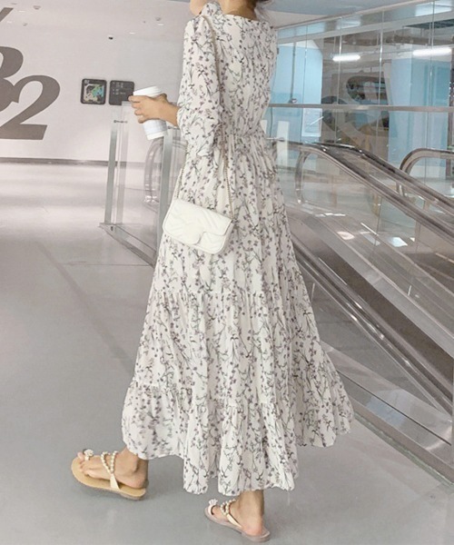 「Miniministore」 半袖ワンピース FREE ローズ レディース_画像5