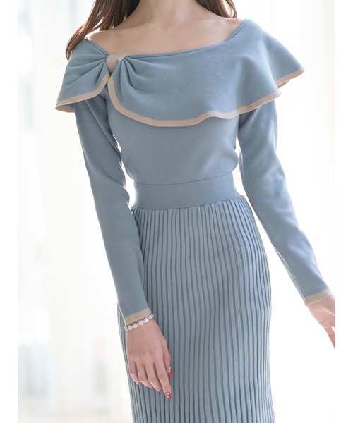 「emiriawiz」 ニットワンピース SMALL ブラック レディース_画像7