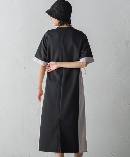 「MAYSON GREY」 半袖ワンピース M ブラック レディース_画像2