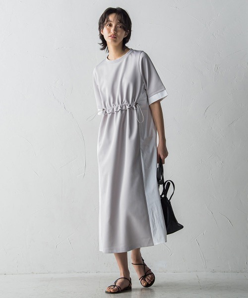 「MAYSON GREY」 半袖ワンピース M ブラック レディース_画像3