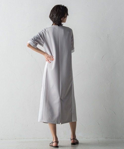 「MAYSON GREY」 半袖ワンピース M ブラック レディース_画像5