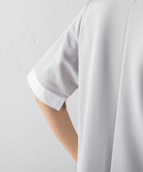 「MAYSON GREY」 半袖ワンピース M ブラック レディース_画像8