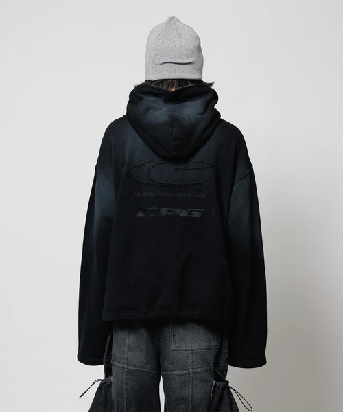 CPG シーピージーゴルフ　パーカー CPG GOLF（シーピージーゴルフ）の「Fluffy long length zip up jacket