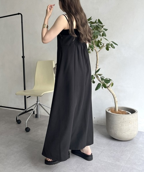 「prose verse」 キャミソールワンピース MEDIUM ブラック レディース_画像5