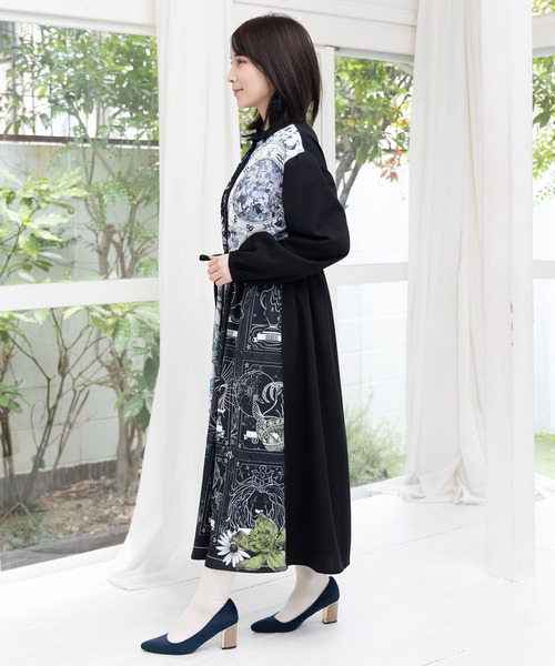 iS ScoLar（イズスカラー） シャツワンピース 553240：星×タロット