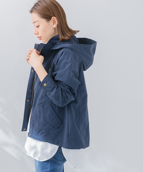 「URBAN RESEARCH Sonny Label」 マウンテンパーカー 38 ネイビー レディース_画像3