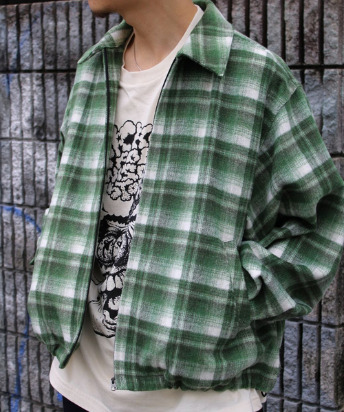 ジャケット・アウター phenomenon check blouson WISM（ウィズム） ブルゾン アウター NAMELESSNESS / ネームレスネス