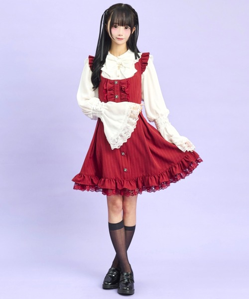 Secret Honey（シークレットハニー） スカート ストライプジャンパー