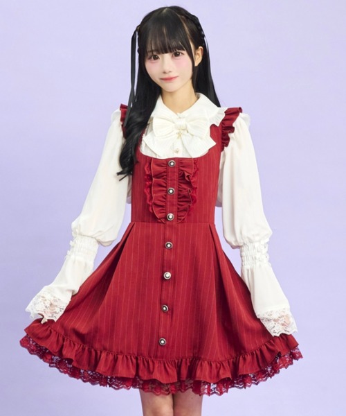 Secret Honey（シークレットハニー） スカート ストライプジャンパー