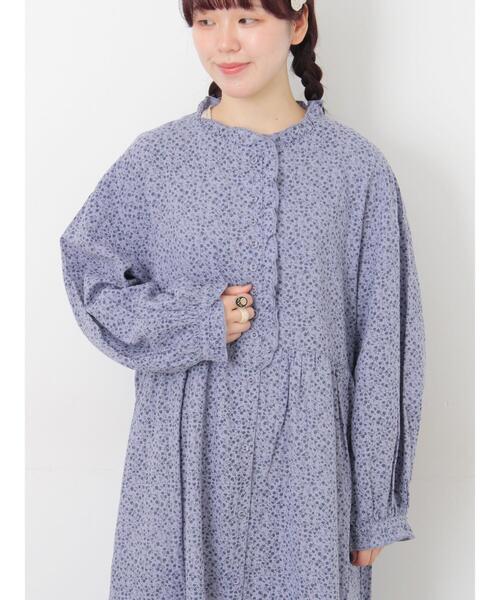 Samansa Mos2（サマンサモスモス） ワンピース 「Cross×Linen」フリル