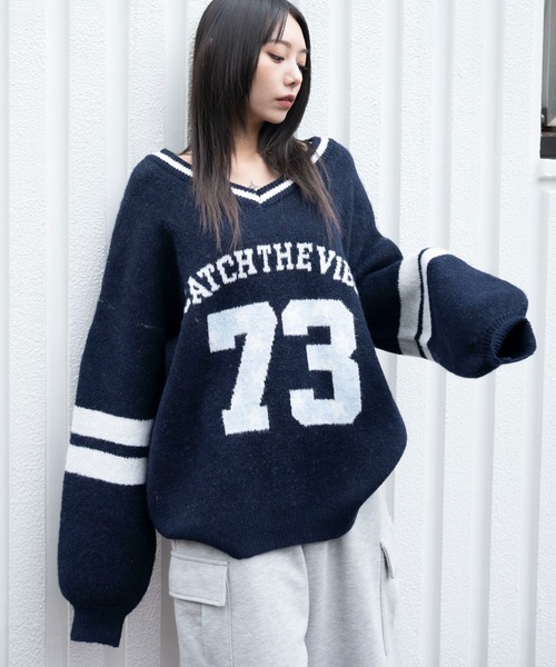 WEGO（ウィゴー） ニット セーター WEGO/「25年秋冬新作」フラッフィー