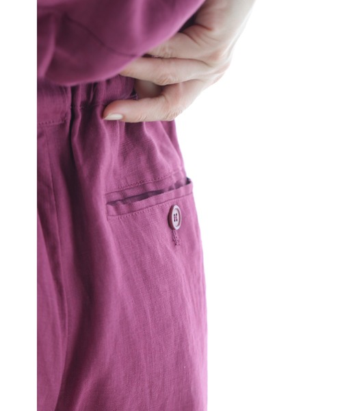 「CAWAII」 パンツ FREE ワインレッド レディース_画像6