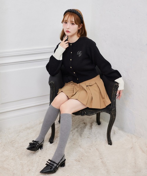 one after another NICE CLAUP スカート 「S/Mサイズ展開」金ボタン