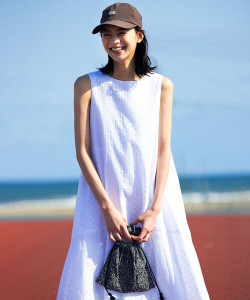 「組曲」 ノースリーブワンピース S2 ブラック レディース_画像2