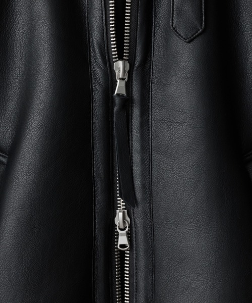 WYM LIDNM ブルゾン アウター B-6 FAUX MOUTON BLOUSON メンズ